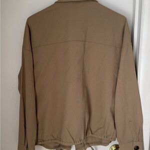 Khaki Shacket
